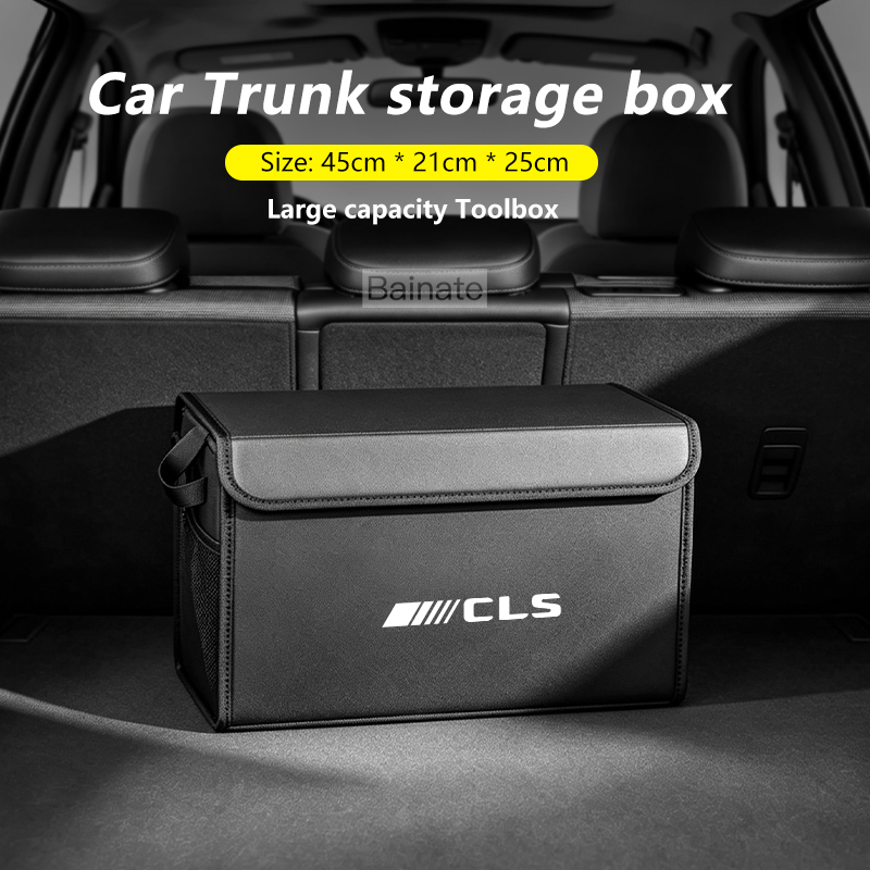 Car Trunk Organizer Foldable Storage Box - Tragbare Kofferraum-Organizer-Box, faltbare Aufbewahrungstasche für Mercedes-Benz