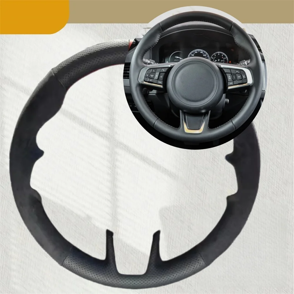 Auto Lenkrad Abdeckung Für Jag – Car Steering Wheel Cover Anti Slip Breathable Bewertung und Preis