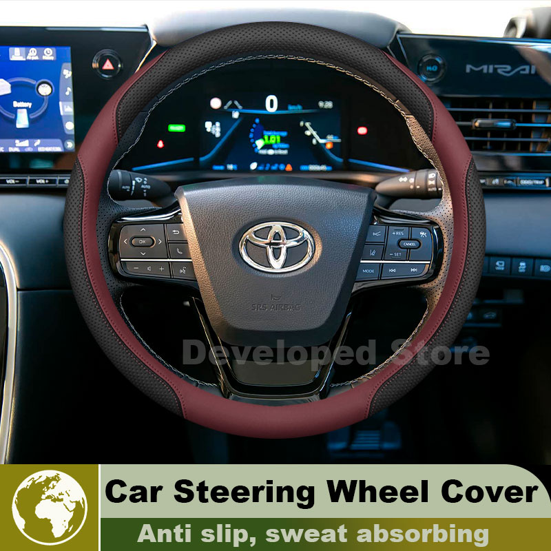 Lenkradbezug für Toyota HIACE  – Car Steering Wheel Cover Anti Slip Breathable Bewertung und Preis