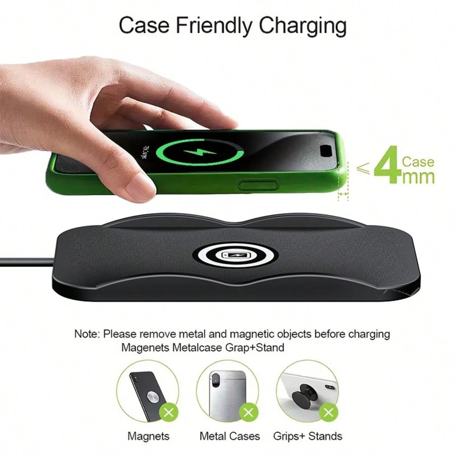 Tafdiur 1-teiliges Silikon-Qua – Wireless Car Charger Mount Fast Charging Bewertung und Preis