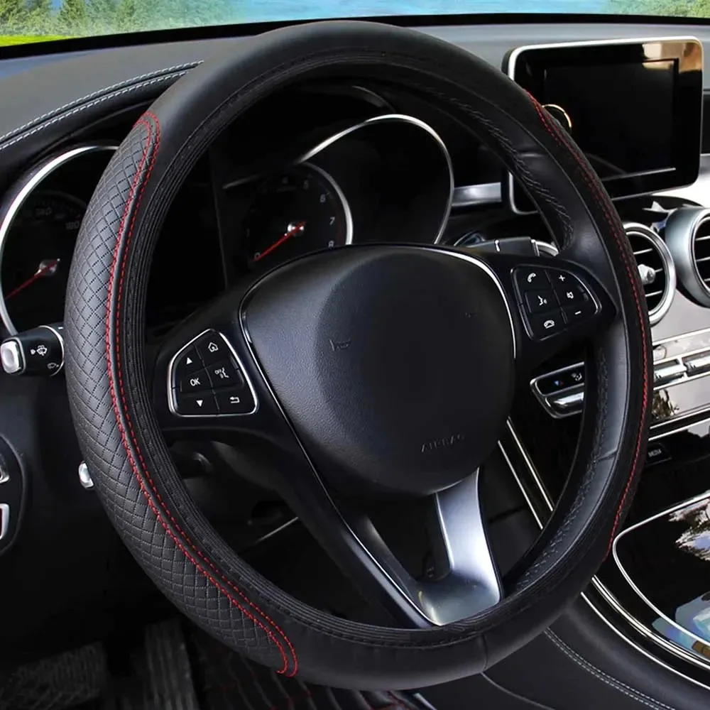 37-39cm Auto-Lenkradbezug Ruts – Car Steering Wheel Cover Anti Slip Breathable Bewertung und Preis