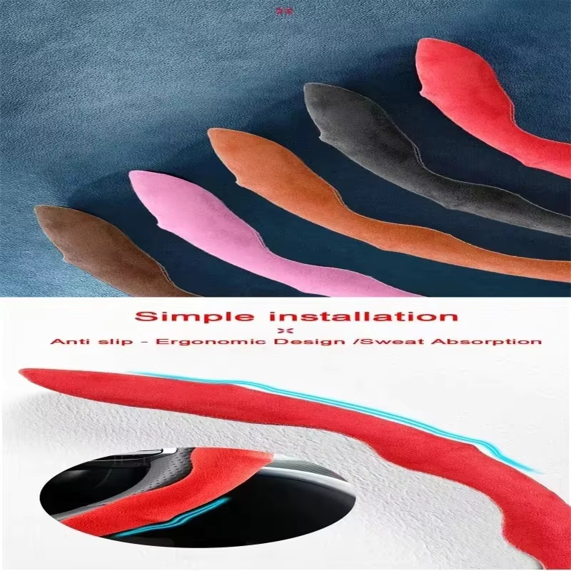 Lenkradbezug aus Wildleder, 38 – Car Steering Wheel Cover Anti Slip Breathable Bewertung und Preis