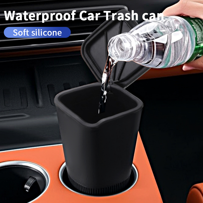 Silikon-Autotür-Aufbewahrungsb – Waterproof Car Trash Can With Lid Bewertung und Preis