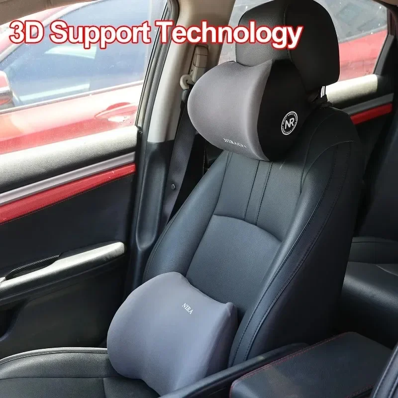 Neues Memory-Schaum-Autokopfki – Memory Foam Car Neck Pillow Lumbar Support Bewertung und Preis